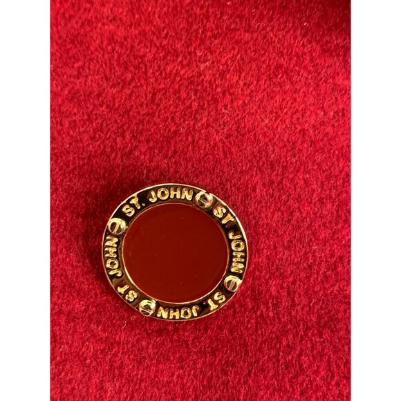 St. John Womens Coat Wool Angora Cashmere Red Size 2 RJ10627 Italy Lux - Picture 5 of 11